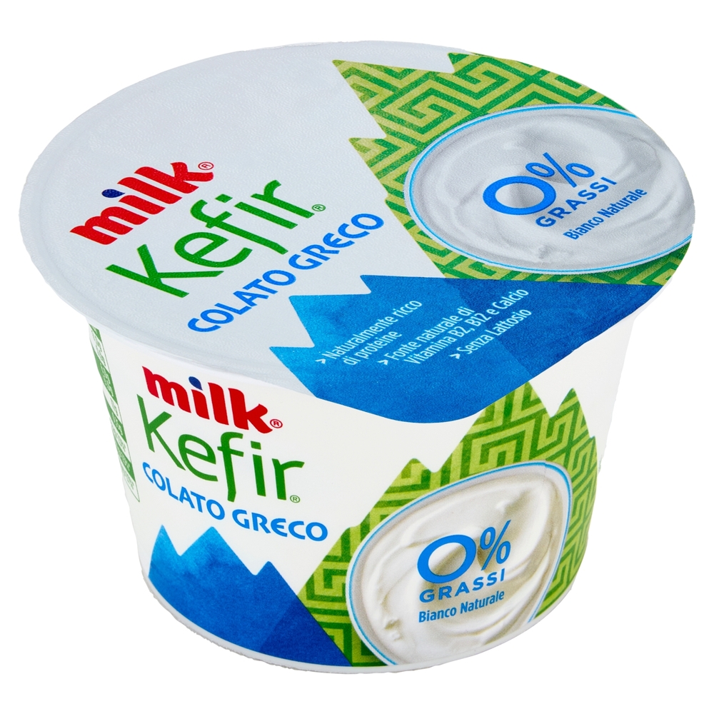 Milk Kefir Colato Greco 0% Grassi Bianco Naturale 150 g